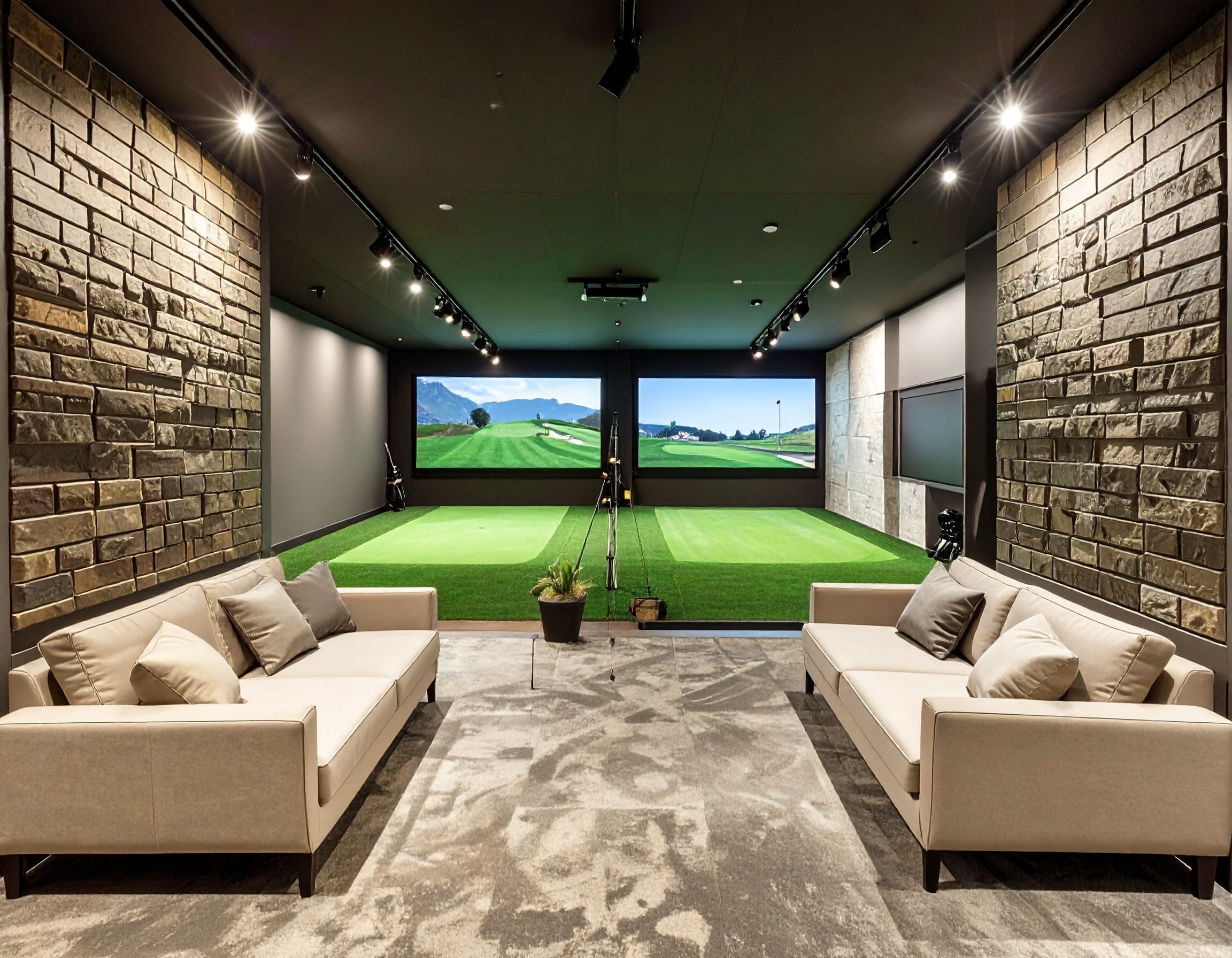 Simulator bays in gebruik