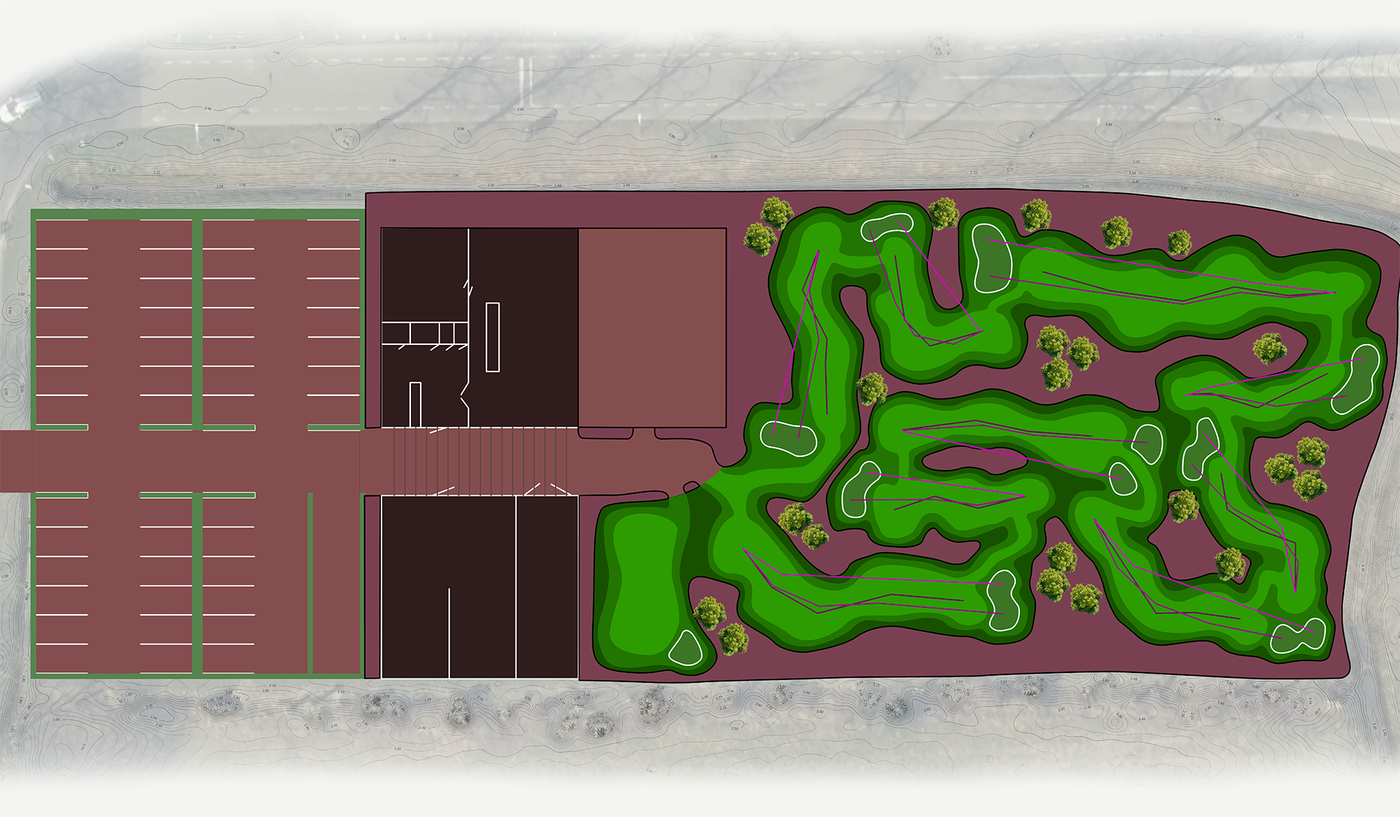 Zoneringsschets ontwerp